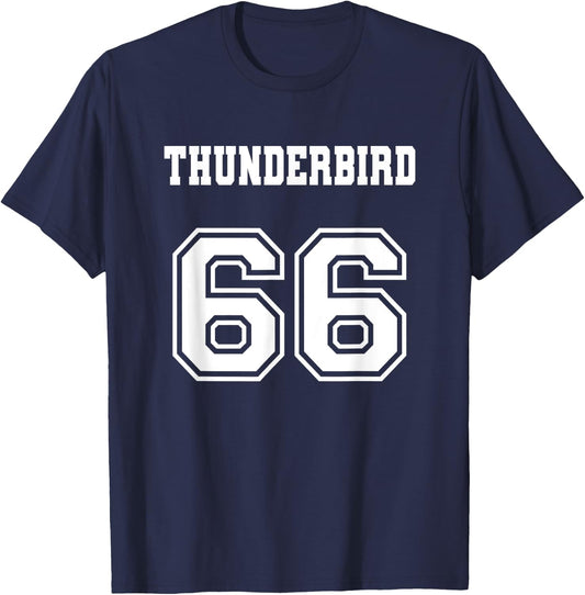 Jersey Style Thunderbird 66 1966 Muscle Classic Car T-Shirt - T-Shirt | Navy