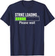 Strike Loading Funny Bowling T-Shirt - T-Shirt | Navy