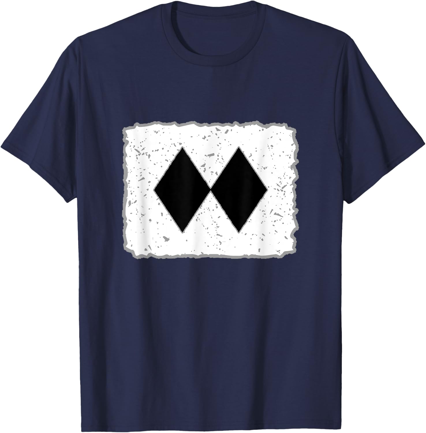 Funny Double Black Diamonds Ski Snowboard Skiing Skiers Gift T-Shirt - T-Shirt | Navy