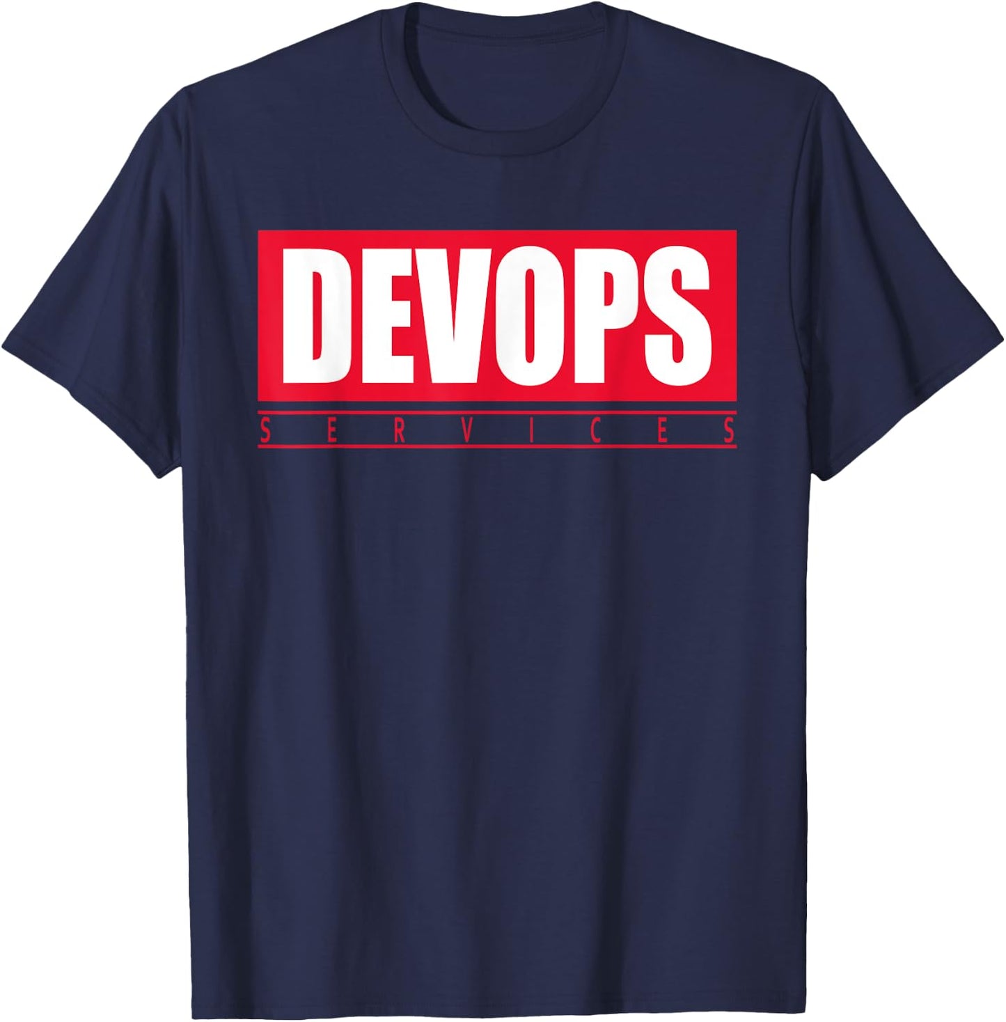Devops marvelous logo T-Shirt - T-Shirt | Navy