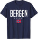 Bergen Norway T-Shirt - T-Shirt | Navy