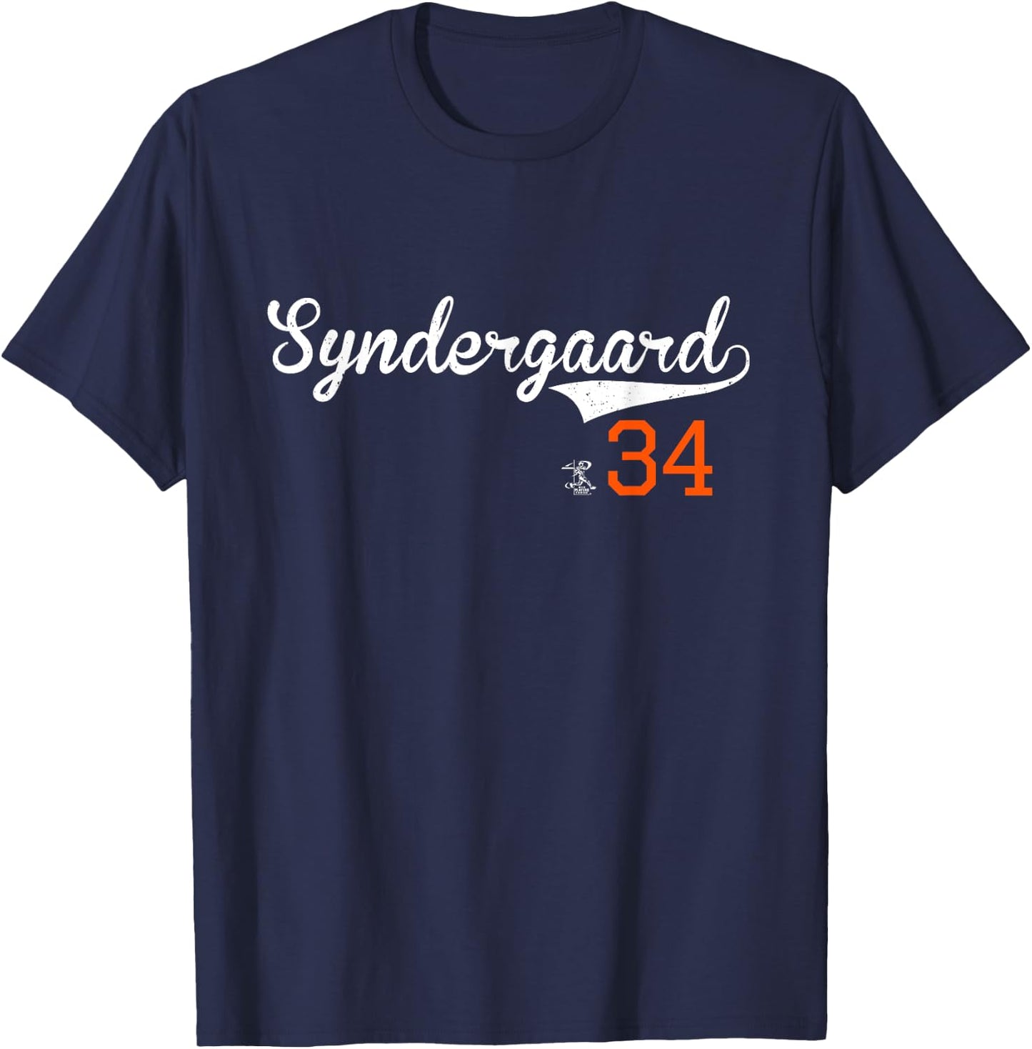 Noah Syndergaard Vintage Gameday T-Shirt - T-Shirt | Navy
