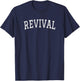 Revival Curved Letters Revival T-Shirt - T-Shirt | Navy