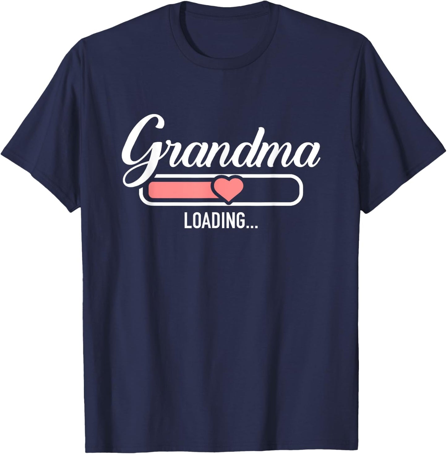 Grandma loading bar T-Shirt - T-Shirt | Navy