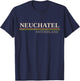Neuchatel Switzerland T-Shirt - T-Shirt | Navy