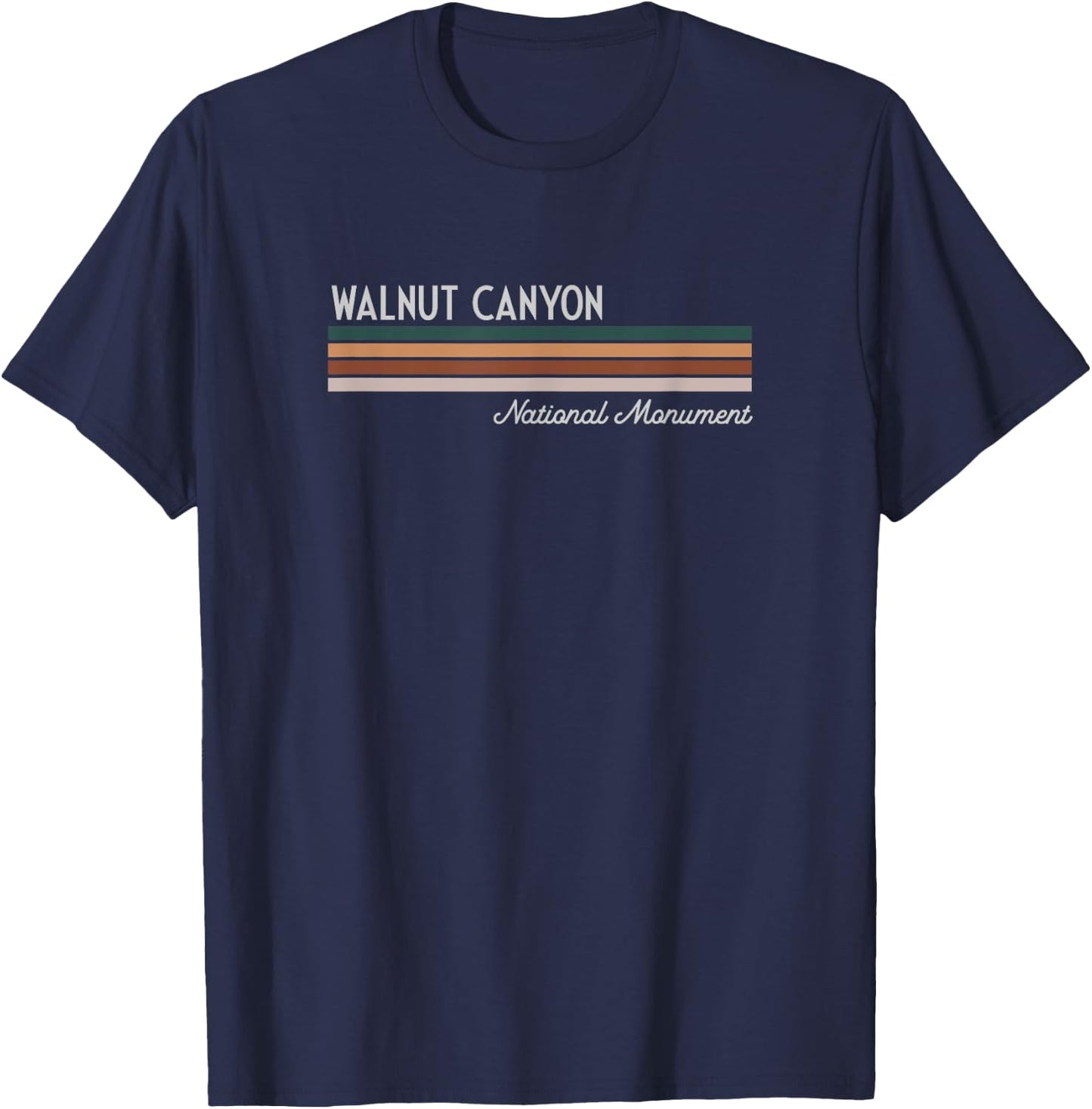 Walnut Canyon National Monument T-Shirt - T-Shirt | Navy