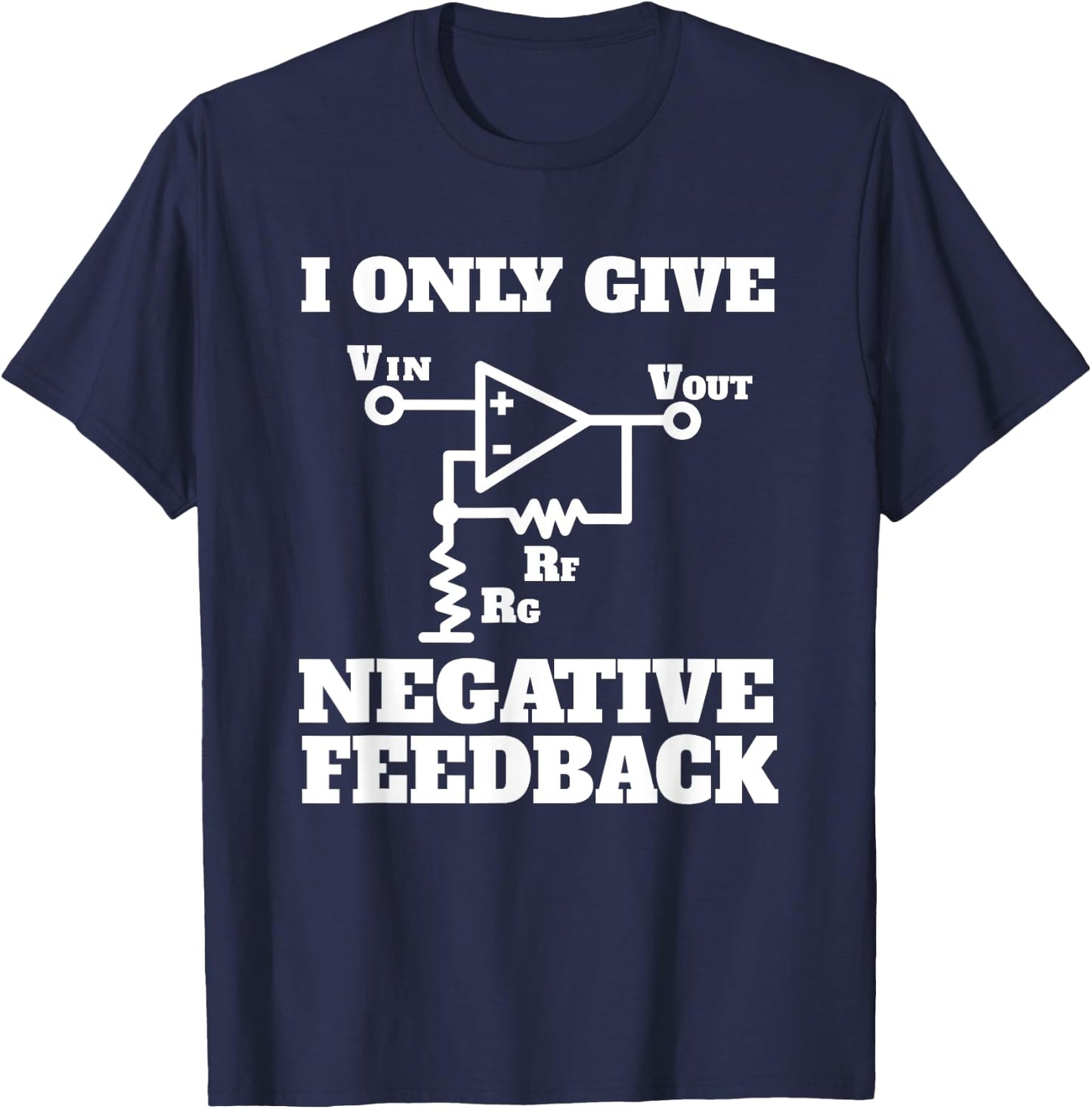 Funny Saying Physics Electrical Engineering Engineer T-Shirt - T-Shirt | Navy