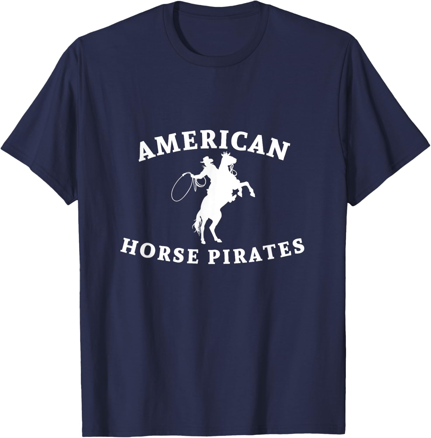 American Horse Pirates T-Shirt - T-Shirt | Navy