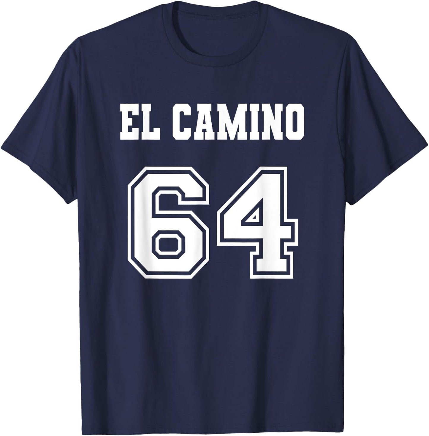 Jersey Style El Camino 64 1964 T-Shirt - T-Shirt | Navy