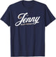 Jenny Phone Number 867-5309 Funny Rock Music Gifts T-Shirt - T-Shirt | Navy