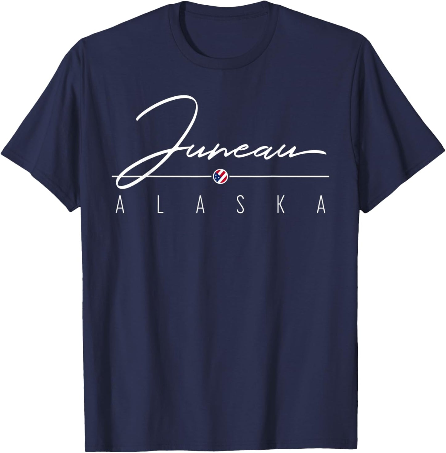 Juneau AK T-Shirt - T-Shirt | Navy