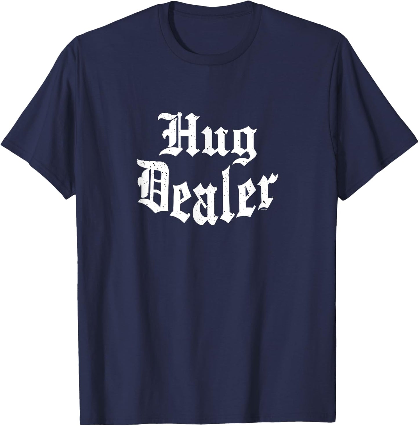 Funny Cute Sensitive Feet Hug Merchant Valentine's Day T-Shirt - T-Shirt | Navy