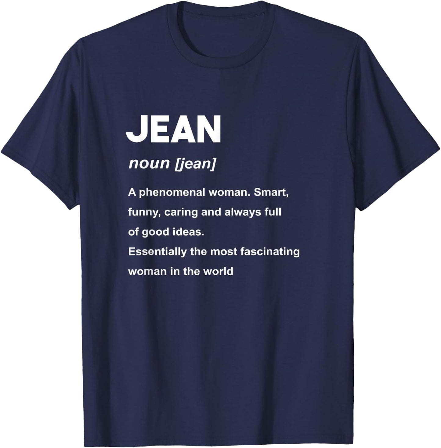 Jean Name T-Shirt - T-Shirt | Navy