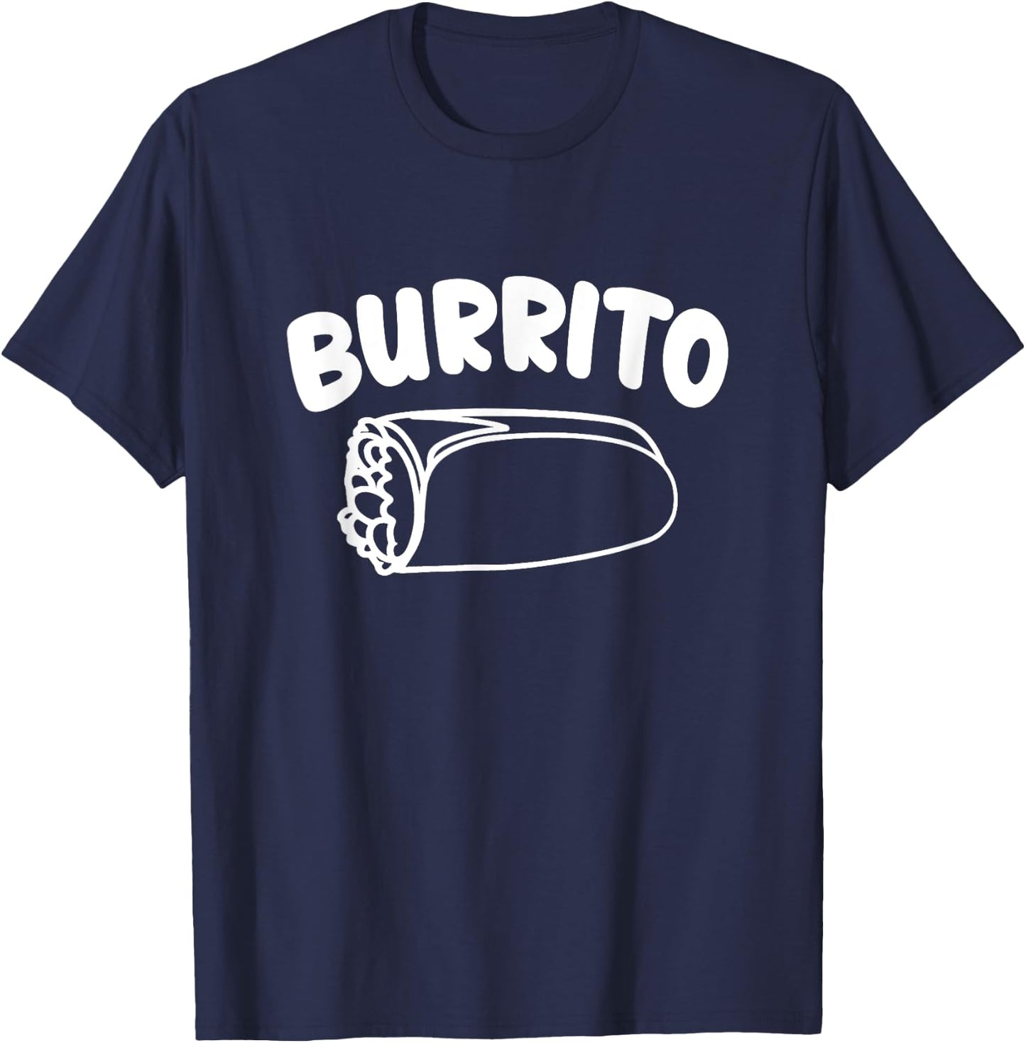 Burrito Taco Taquito Mexican Food Family Matching Outfits T-Shirt - T-Shirt | Navy