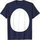 Cute Penguin Belly Funny Outfit For Kids Halloween Costume T-Shirt - T-Shirt | Navy