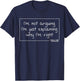 OLLIE Quote Funny Birthday Personalized Name Gift T-Shirt - T-Shirt | Navy