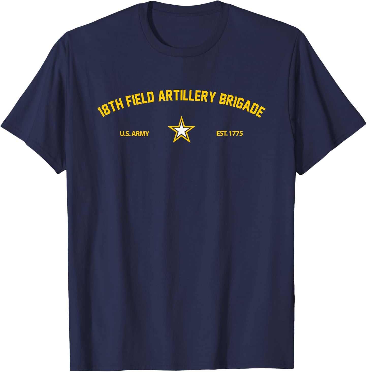 US Army 18th Field Artillery Brigade T-Shirt - T-Shirt | Navy