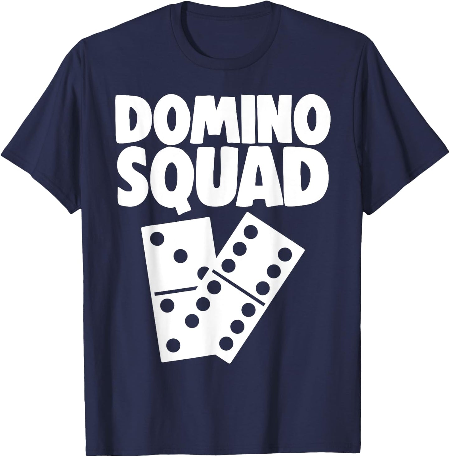Funny Domino Squad Shirt Women Dominos Lovers Gift T-Shirt - T-Shirt | Navy