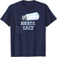 Needs Salt Funny T-Shirt - T-Shirt | Navy