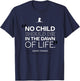 St. Jude "No Child Should Die in the Dawn of Life" Red T-Shirt - T-Shirt | Navy