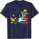 Kids Loads Of Tacos Bulldozer Cinco De Mayo Kid Baby Boys Toddler T-Shirt - T-Shirt | Navy