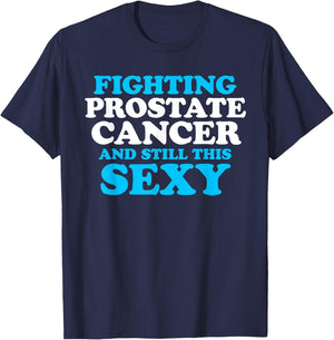 Prostate Cancer Survivor Sexy Warrior DA1 T-Shirt - T-Shirt | Navy