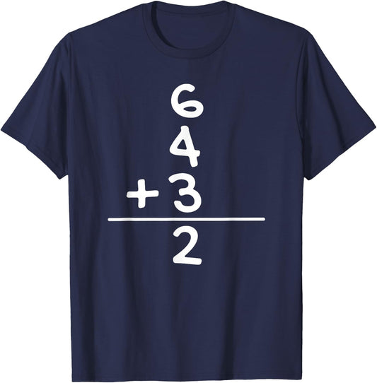 Baseball 6 4 3 Double Play Turn Two Gift T-Shirt - T-Shirt | Navy