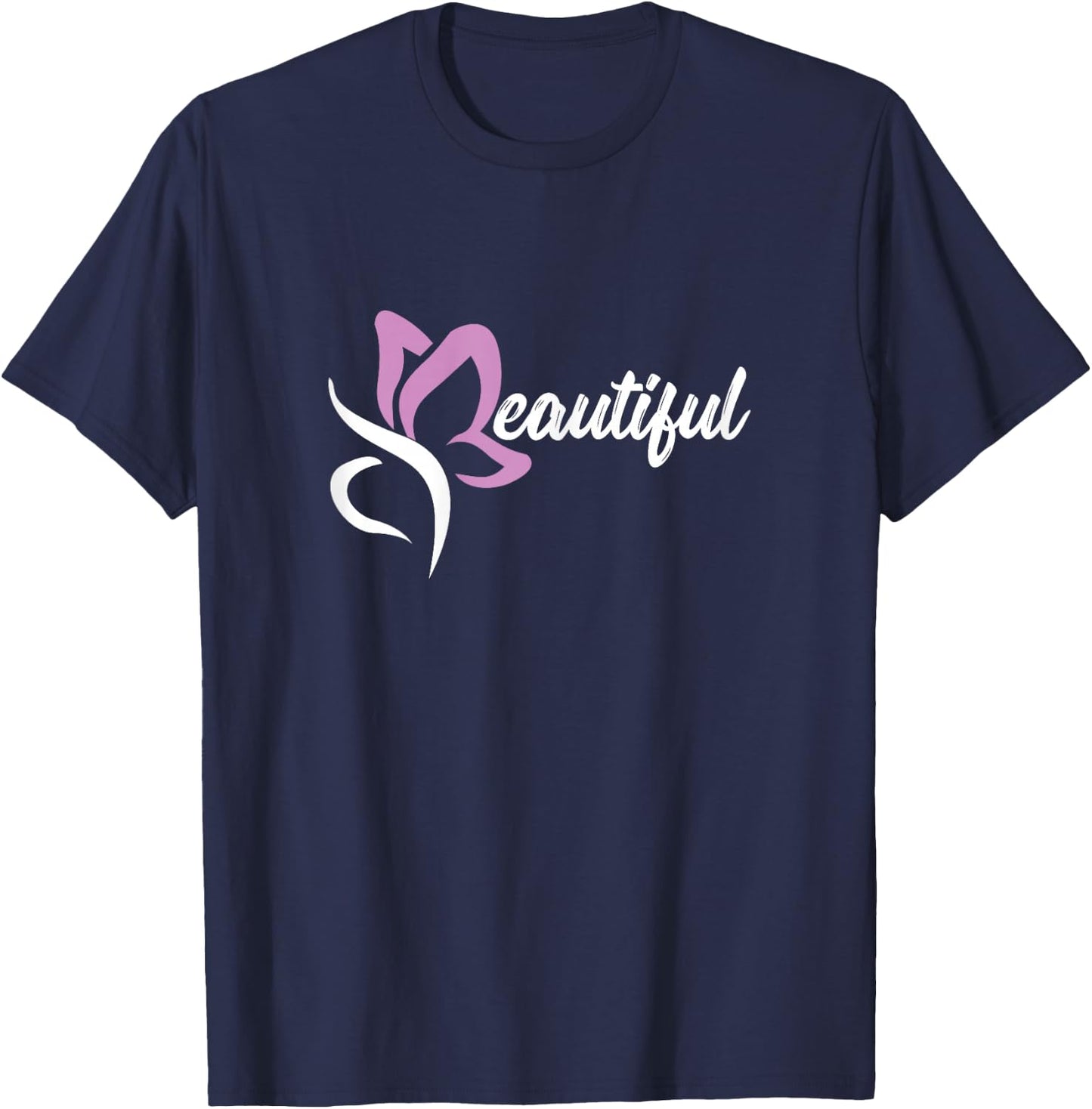Eating Disorder Anorexia Bulimia Awareness Warrior Recovery T-Shirt - T-Shirt | Navy
