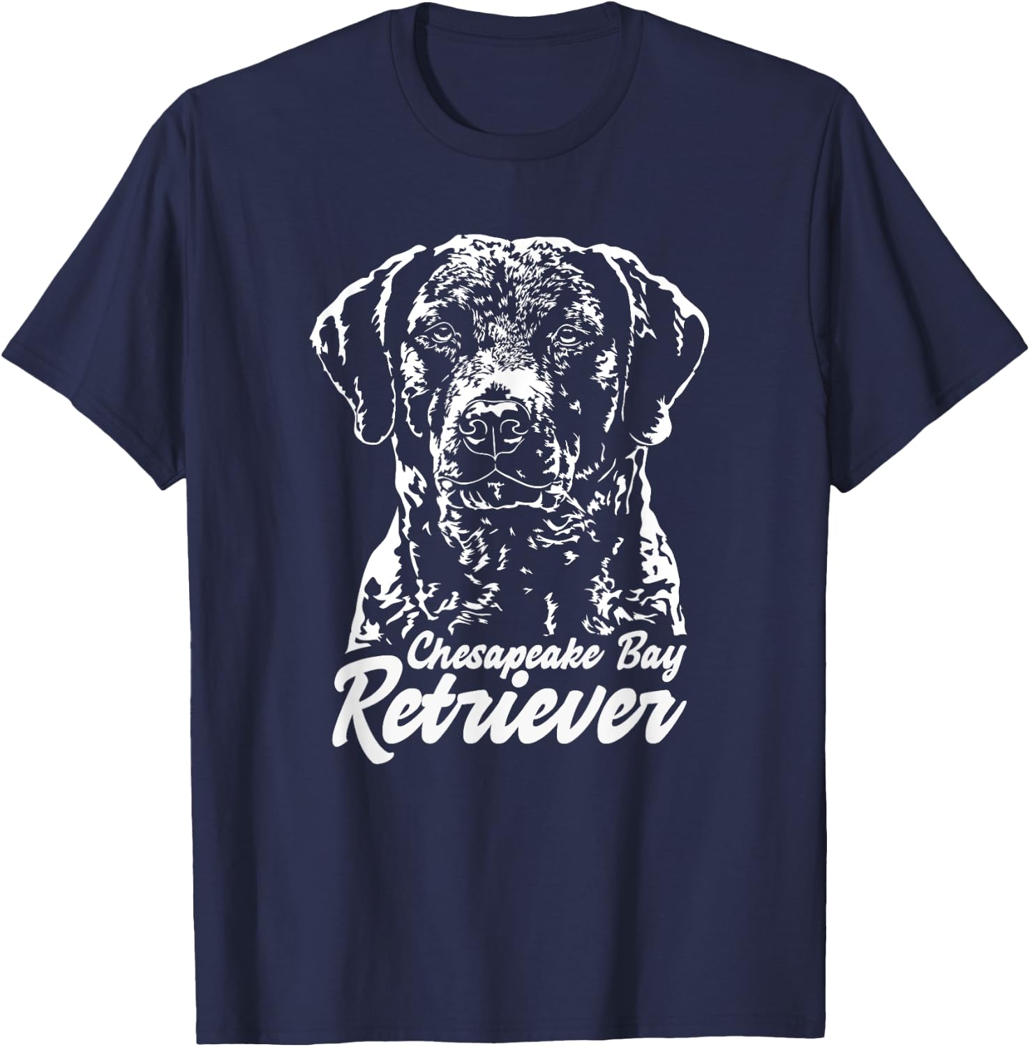 Funny Proud Chesapeake Bay Retriever dog portrait gift Women T-Shirt - T-Shirt | Navy