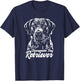 Funny Proud Chesapeake Bay Retriever dog portrait gift Women T-Shirt - T-Shirt | Navy