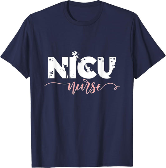 NICU Nurse - Neonatal Nurse Outfit Nicu Nurse Gifts Ideas T-Shirt - T-Shirt | Navy