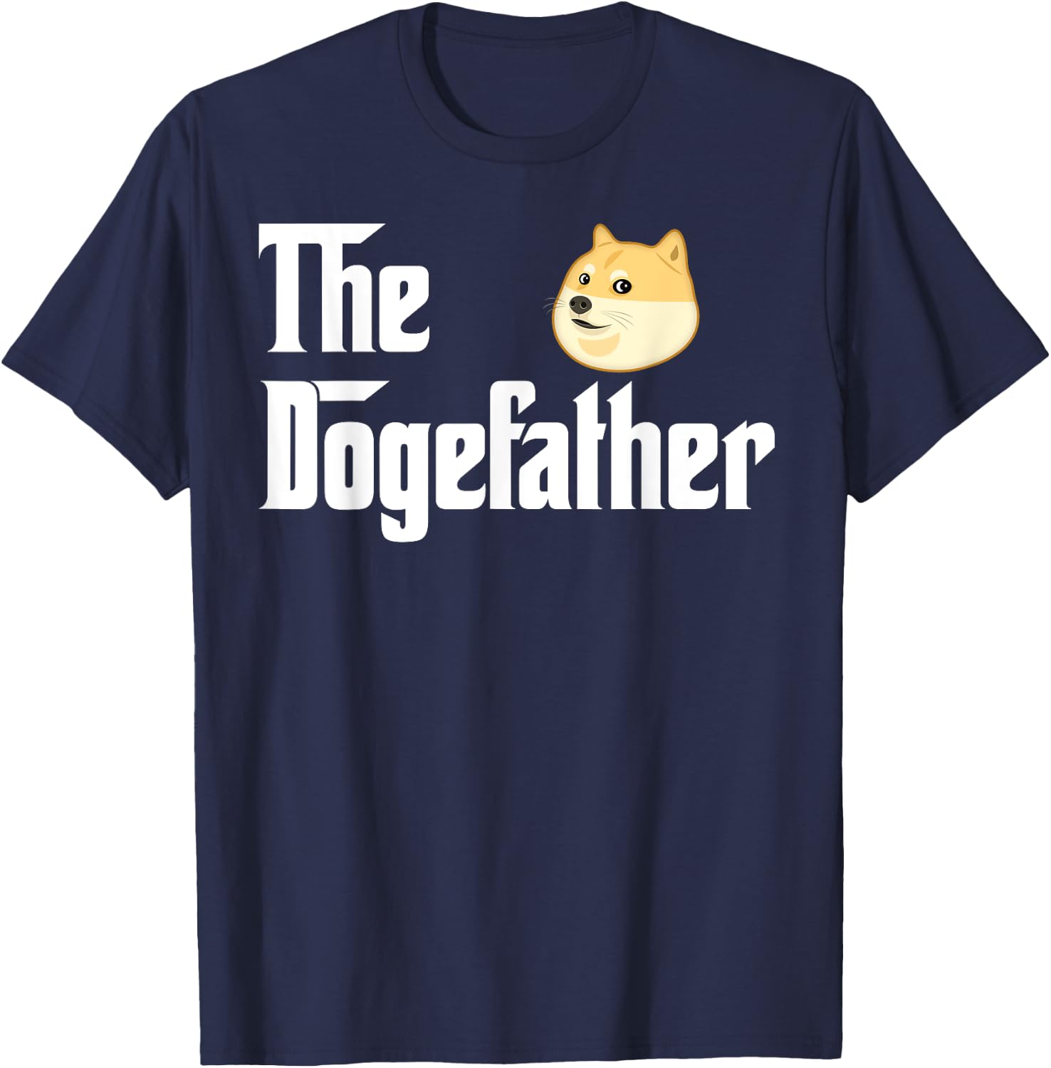 The Dogefather T-Shirt - T-Shirt | Navy