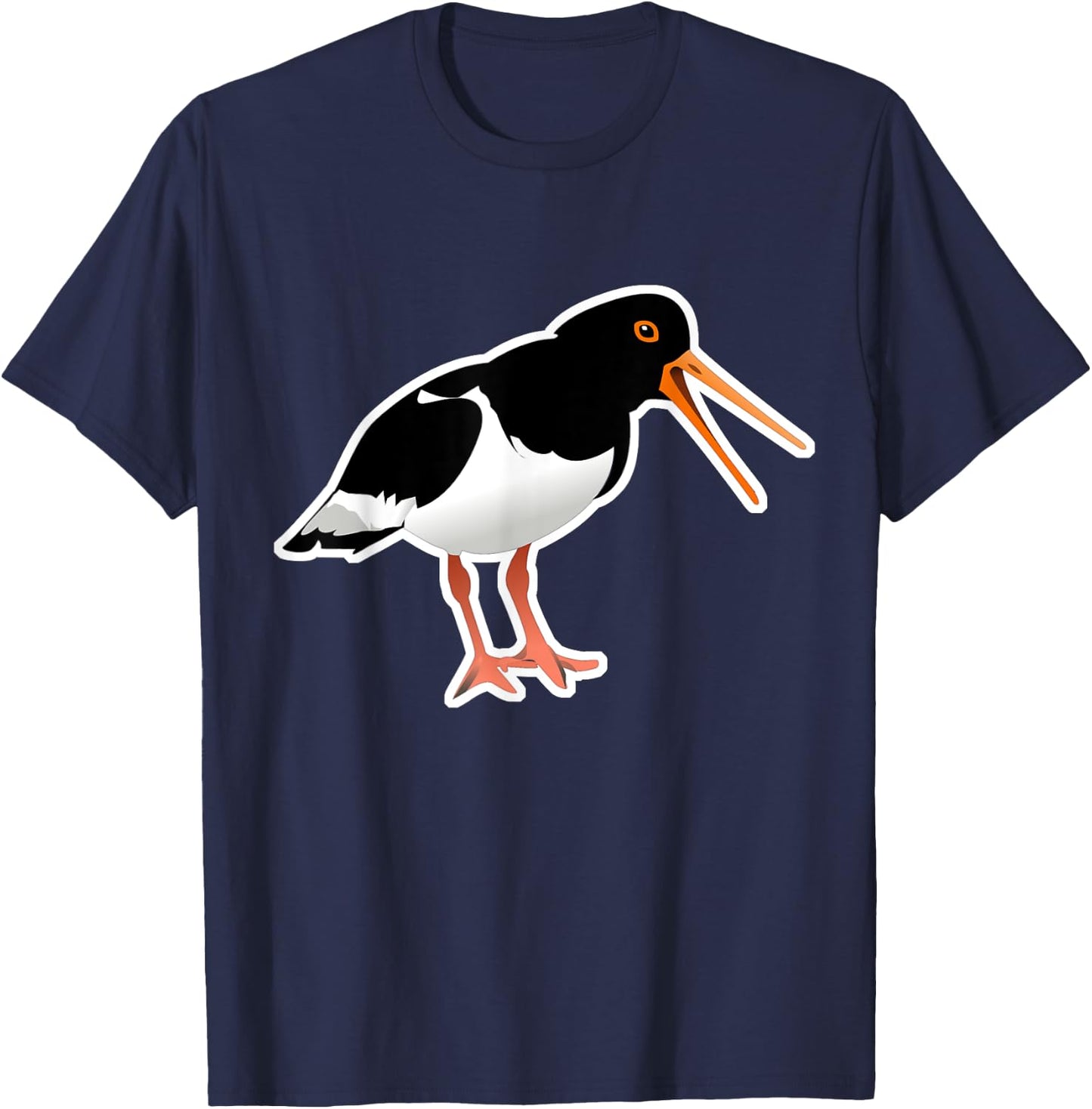 Oystercatcher Bird T-Shirt - T-Shirt | Navy