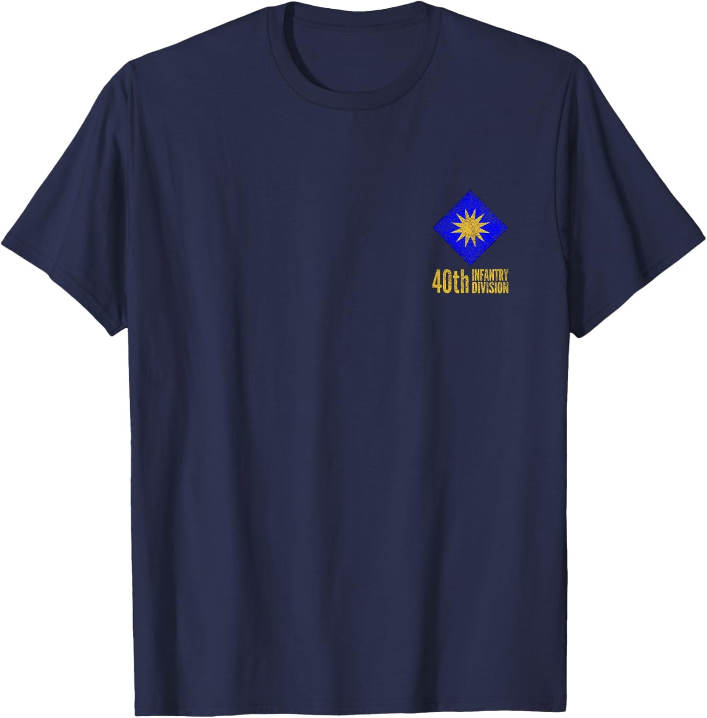 40th Infantry Division Army T-Shirt - T-Shirt | Navy