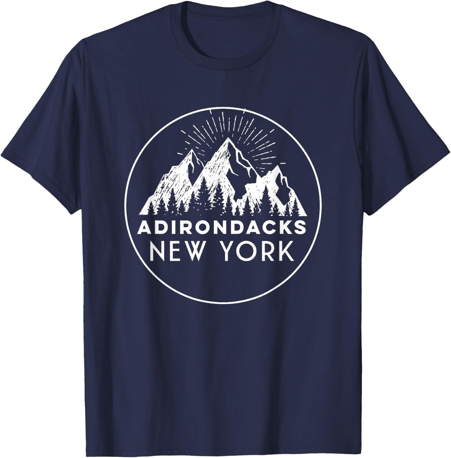 Adirondacks Women | Adirondacks New York Gift T-Shirt - T-Shirt | Navy