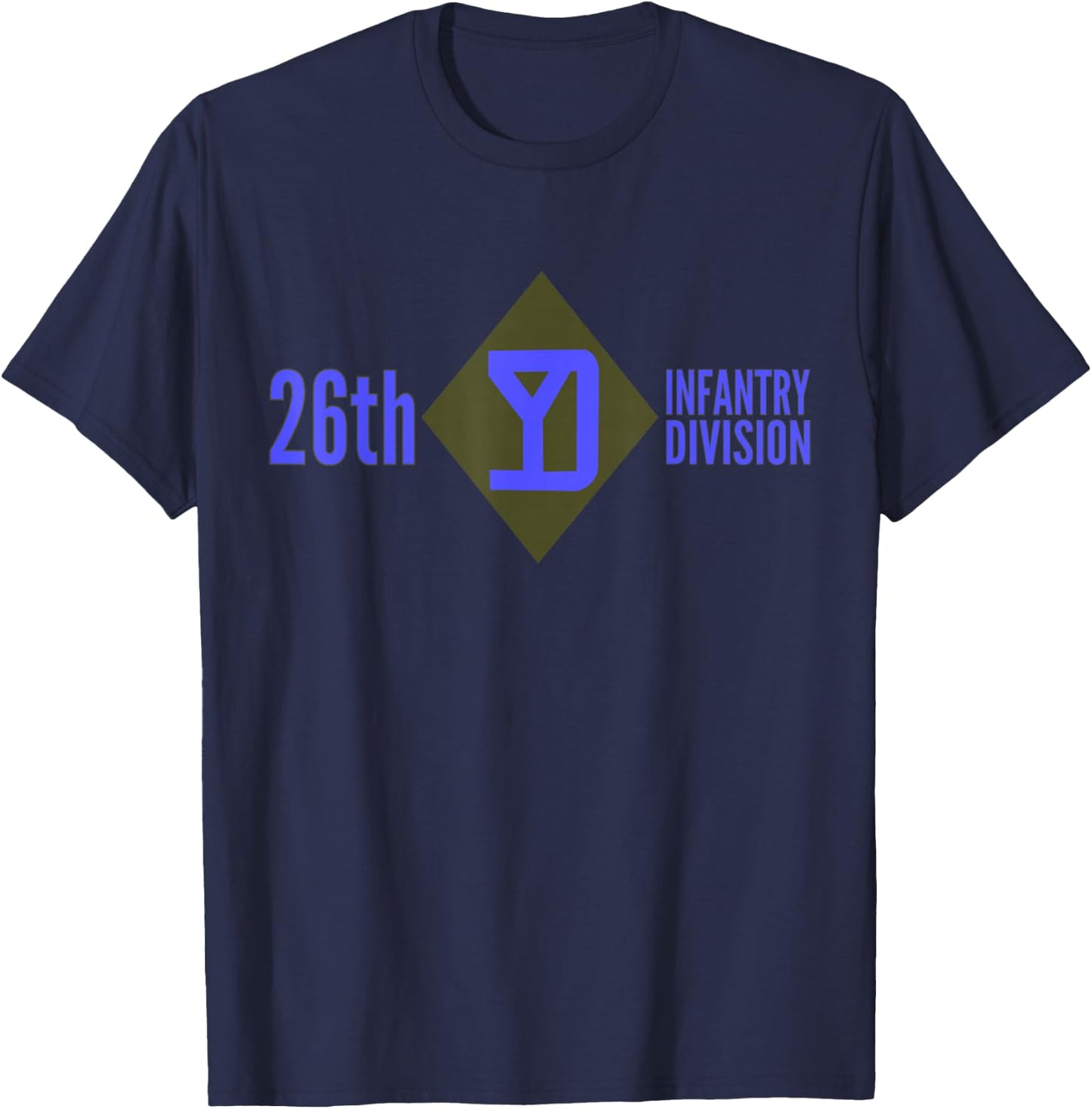 26th Infantry Division Army Twenty Sixth T-Shirt - T-Shirt | Navy