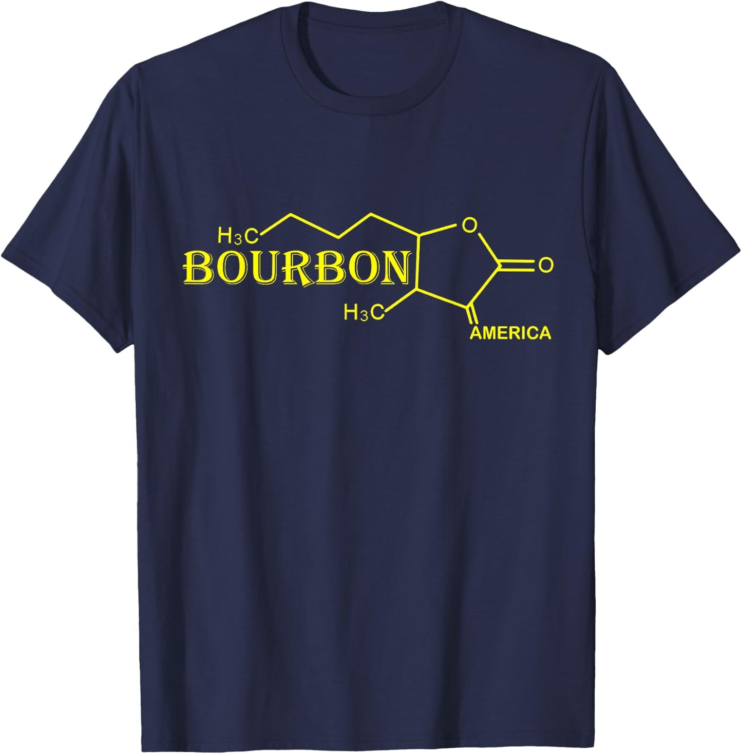 Bourbon America Chemistry Science Future Chemist Mom T-Shirt - T-Shirt | Navy