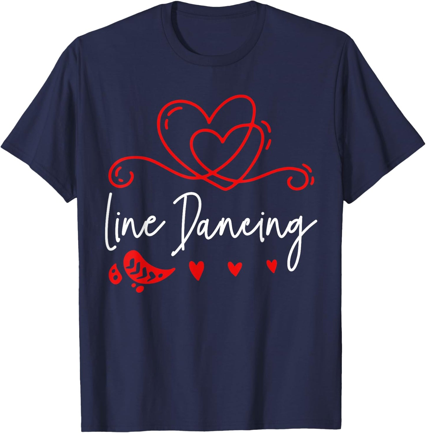 Line Dancing Line Dance T-Shirt - T-Shirt | Navy