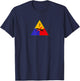 7th Armored Division Shirt Army WWII Lucky Seventh T-Shirt - T-Shirt | Navy
