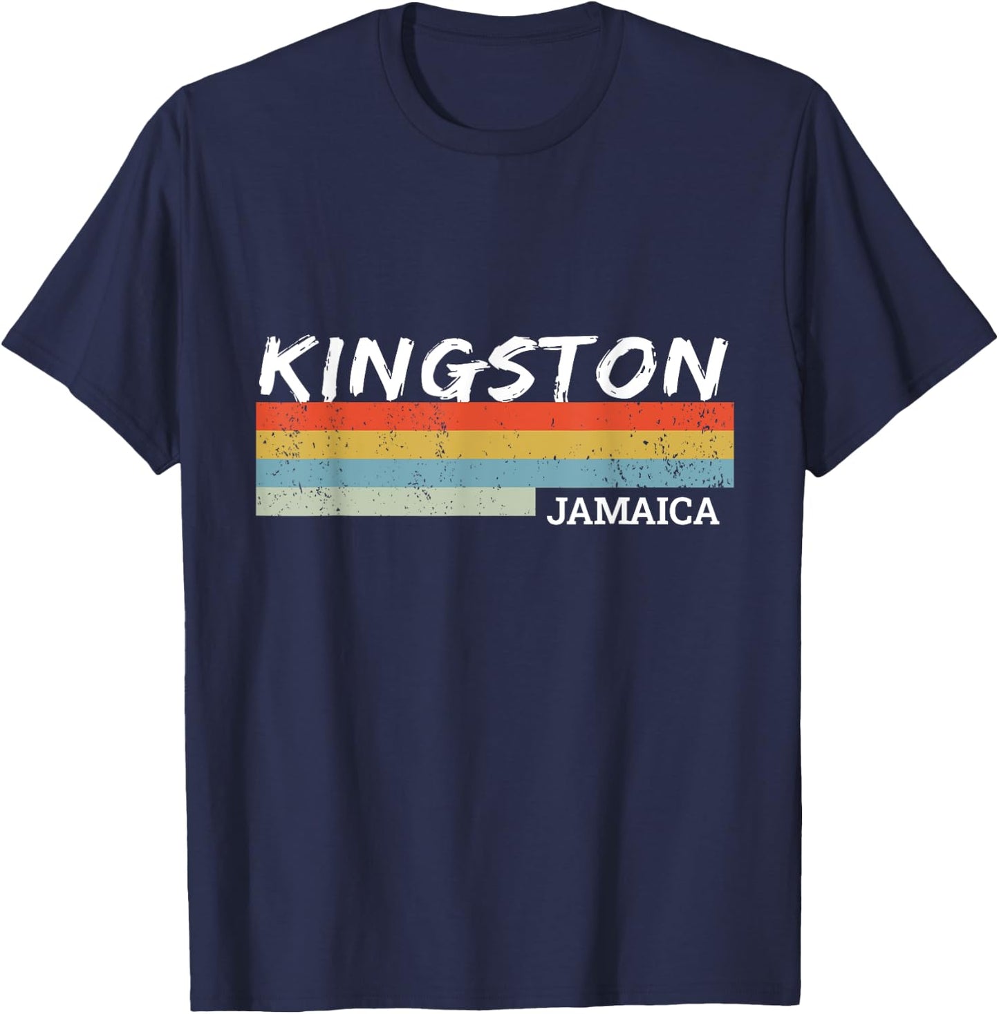 Kingston, Jamaica T-Shirt - T-Shirt | Navy