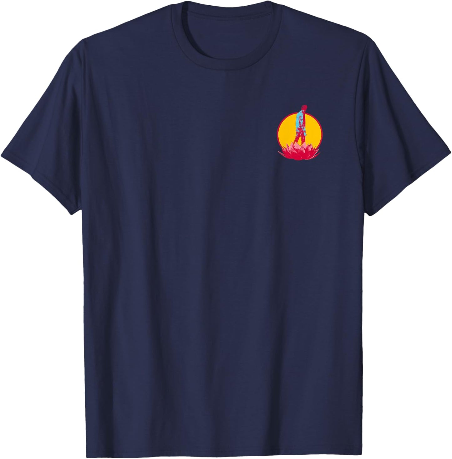 Imagine Dragons Origins Lotus T-Shirt - T-Shirt | Navy
