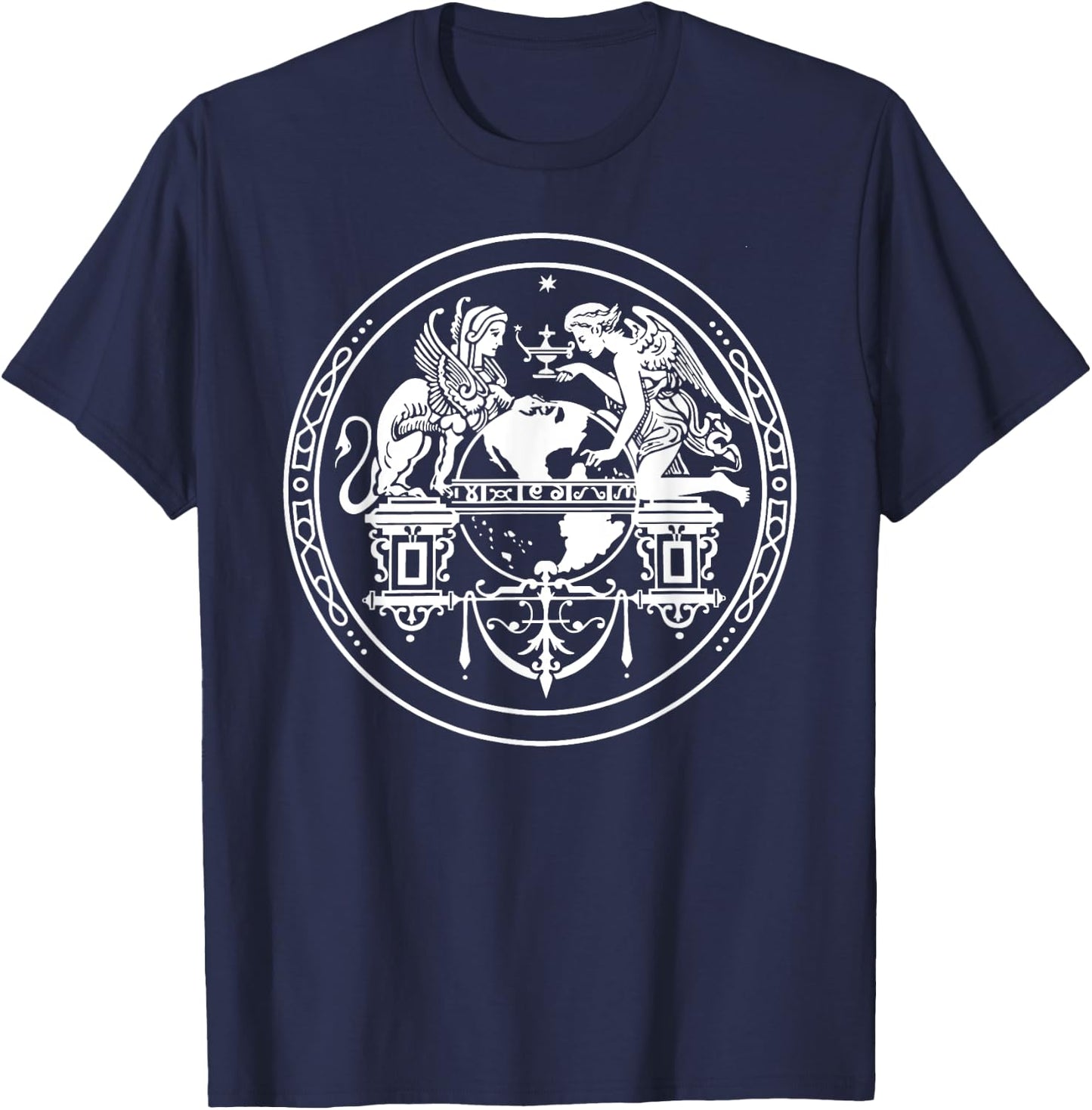 Pistis Sophia Gnosis T-Shirt - T-Shirt | Navy