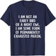 Im not an early Bird or a Night Owl I am some form T-Shirt - T-Shirt | Navy