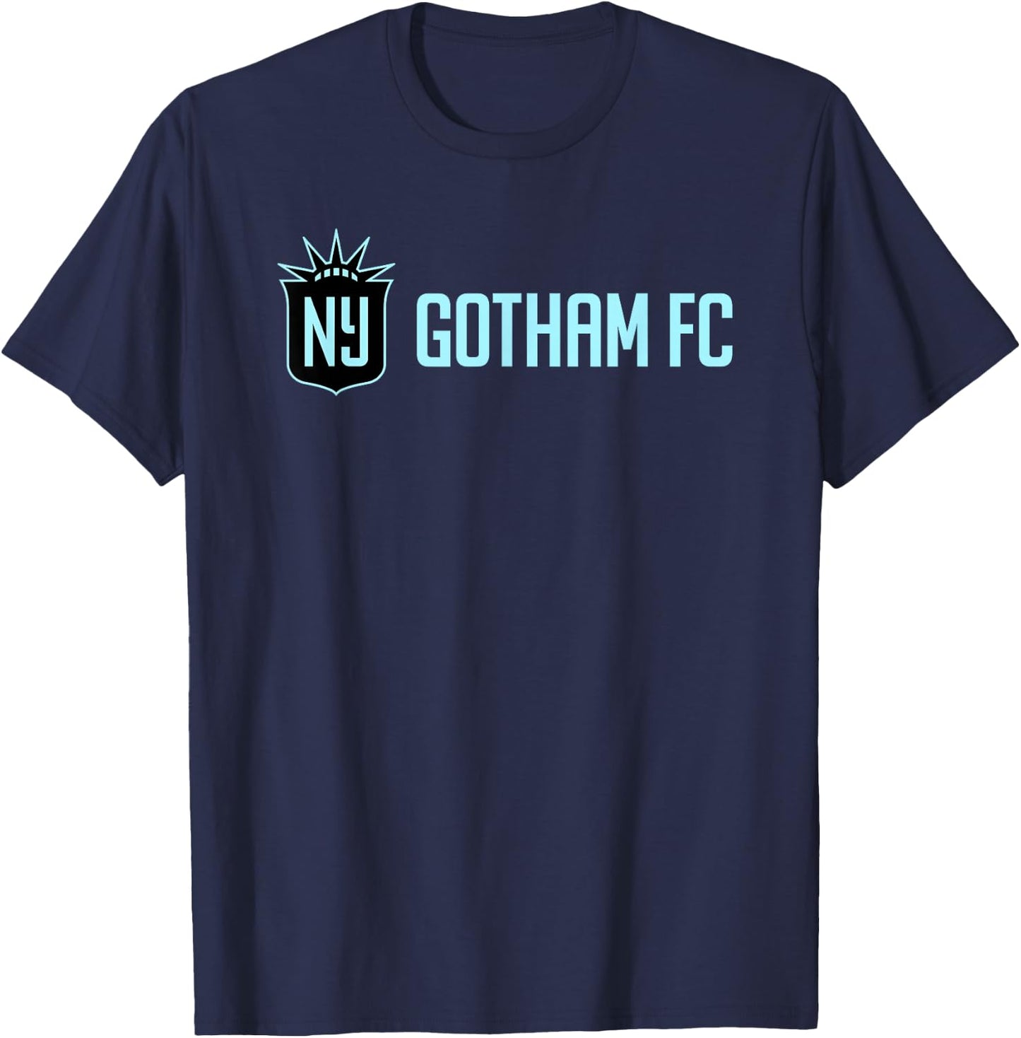 NWSL Gotham FC Wordmark T-Shirt - T-Shirt | Navy