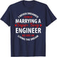 Engineer's Wife, Engineer's Husband Gift, I Never Dreamed T-Shirt - T-Shirt | Navy