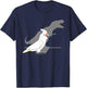 Goffin's Cockatoo T-rex shadow, Birb memes Dinosaur Parrot T-Shirt - T-Shirt | Navy
