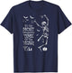 Skeleton Halloween It’s The Most Wonderful Time Of The Year T-Shirt - T-Shirt | Navy