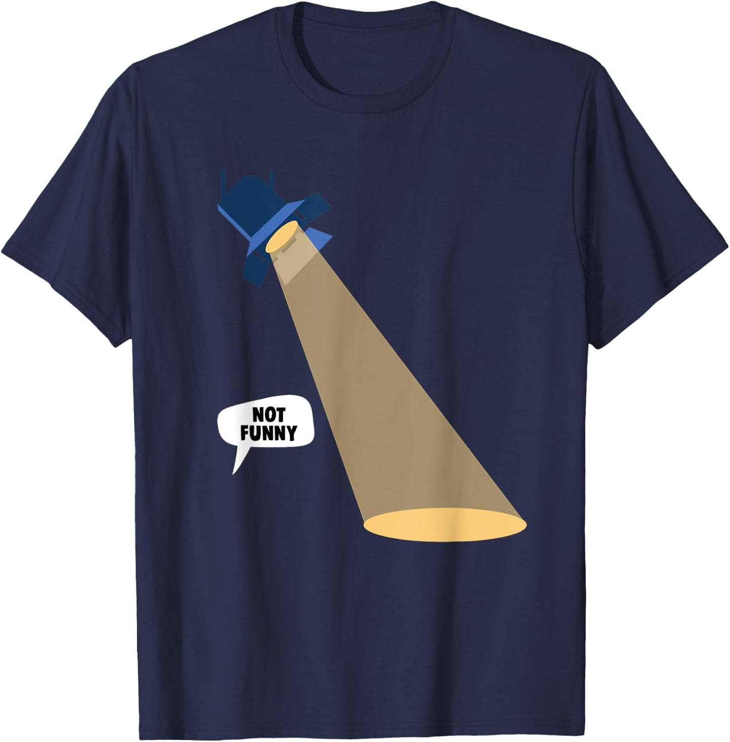 Funny Headlight Light Technician Light Gift T-Shirt - T-Shirt | Navy