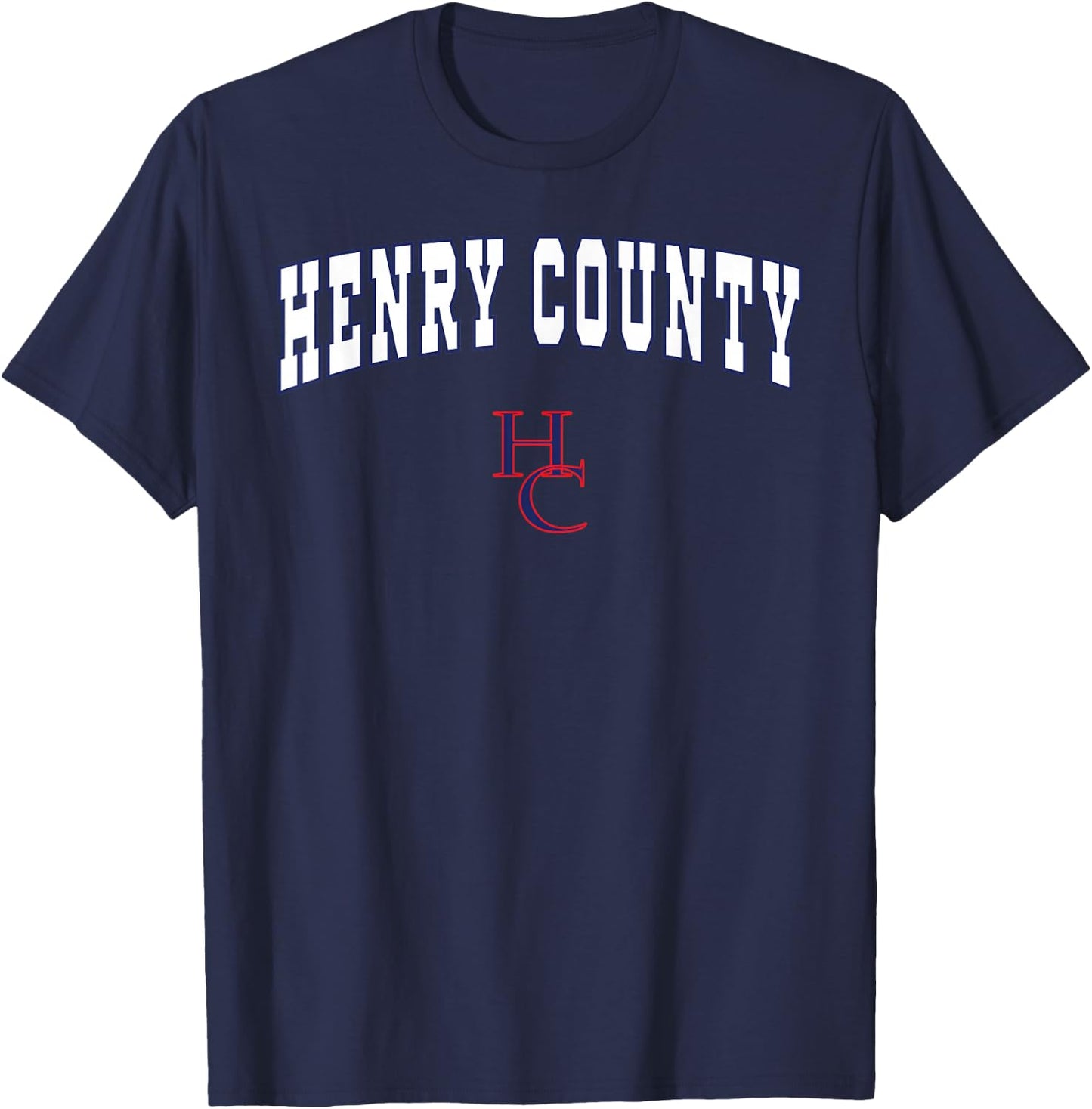 Henry County High School Patriots T-Shirt - T-Shirt | Navy