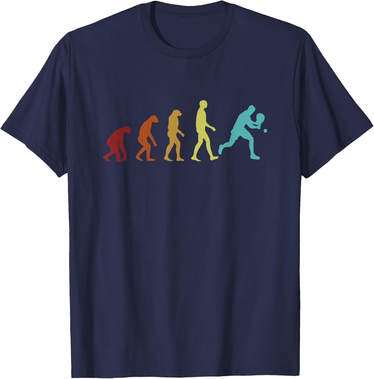 Padel Evolution Platform Tennis Paddleball Padel T-Shirt - T-Shirt | Navy